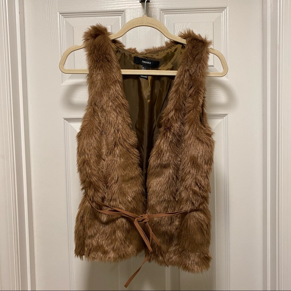 Faux Fur Vest